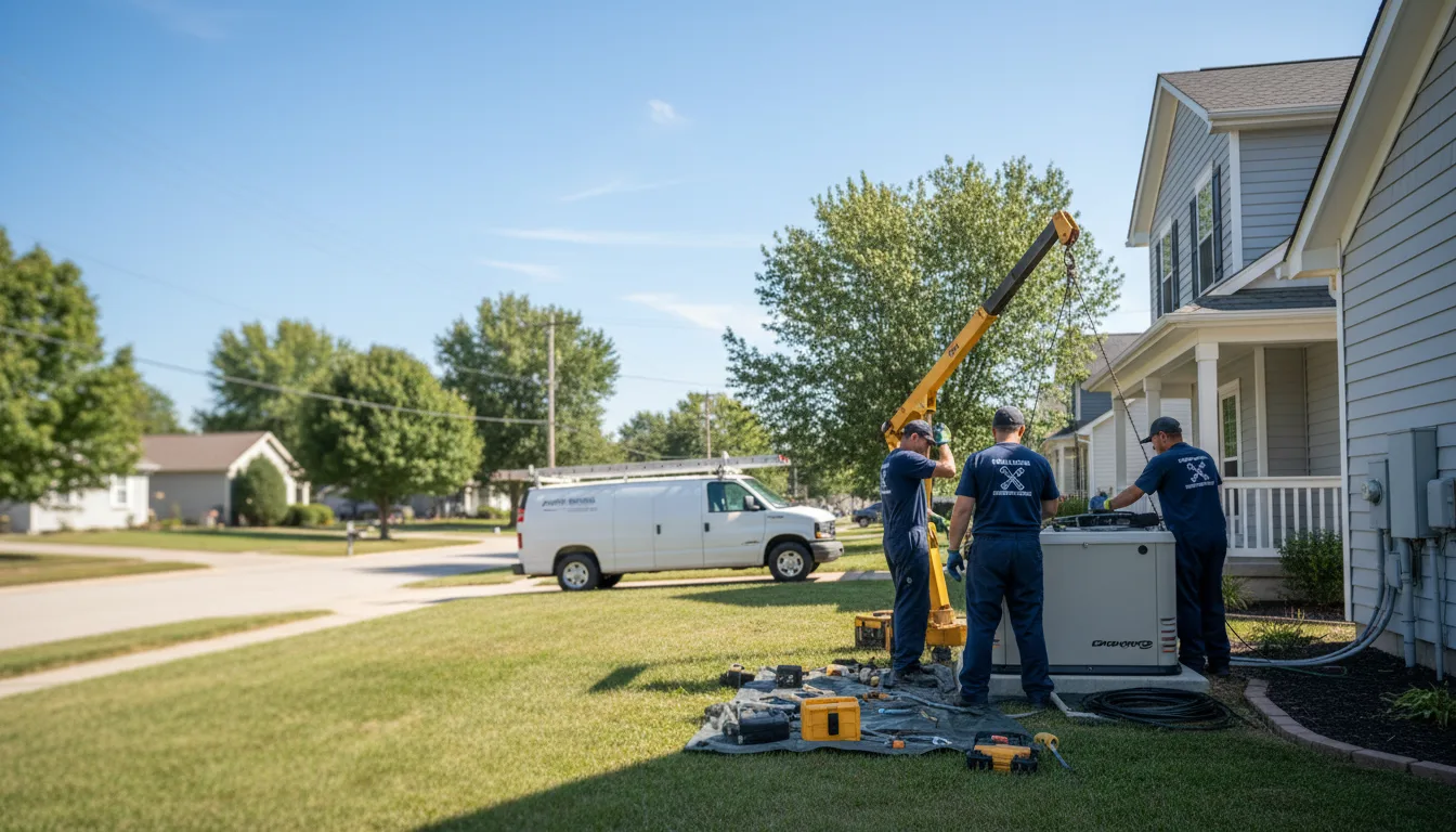 Generator Installation in Burlington, IA near me